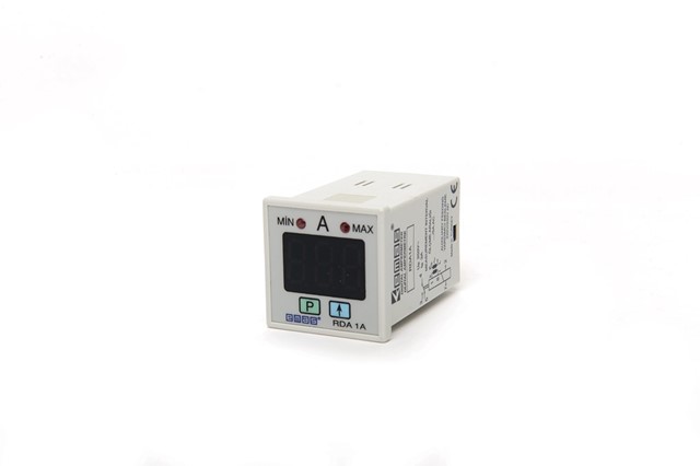 RD Series 8 Pins 230VAC 1CO 5A (rezistif) Digital Ampermeter Panelmeter